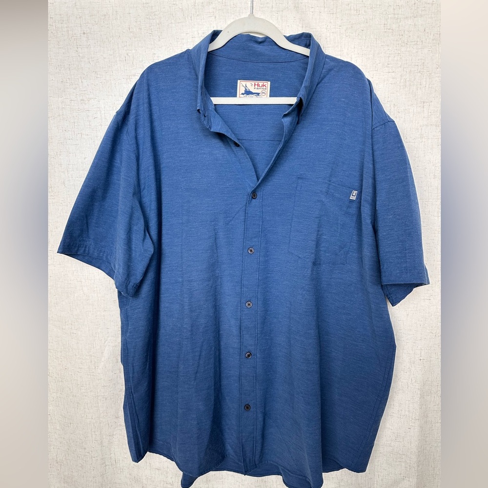 Huk Tide Point Shirt Sleeve Button-down